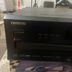 Onkyo DX-C390 6-Disc CD Carousel Changer - Black