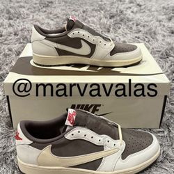 Jordan 1 Low X Travis Scott Reverse Mocha. Mens 12.5