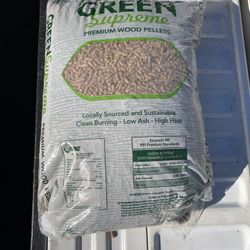 Green Supreme premium wood pellets