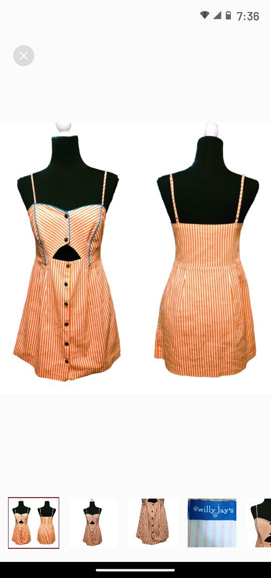 Willy Jay's Striped Women's Dress