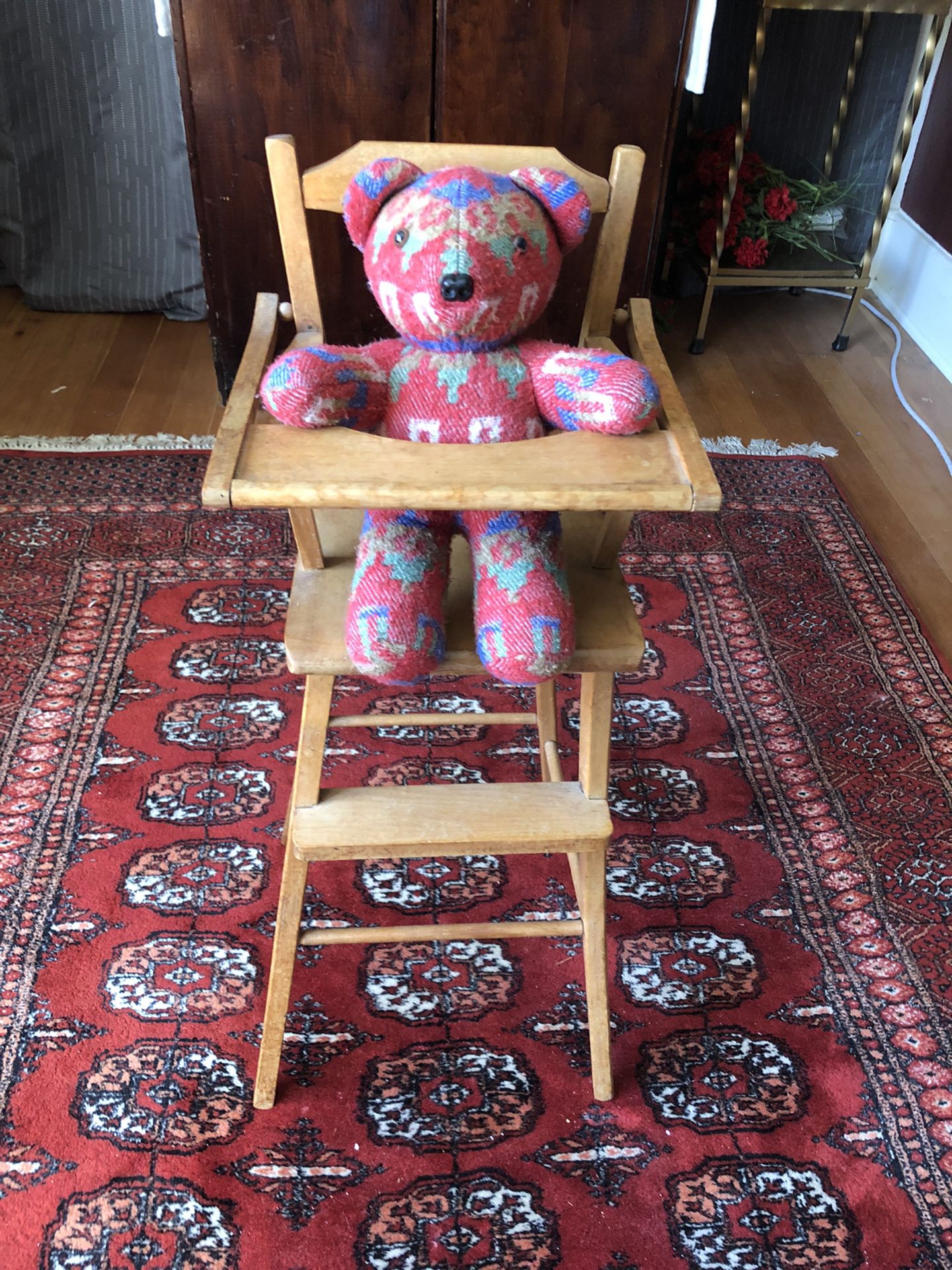 Vintage Baby Doll High Chair 