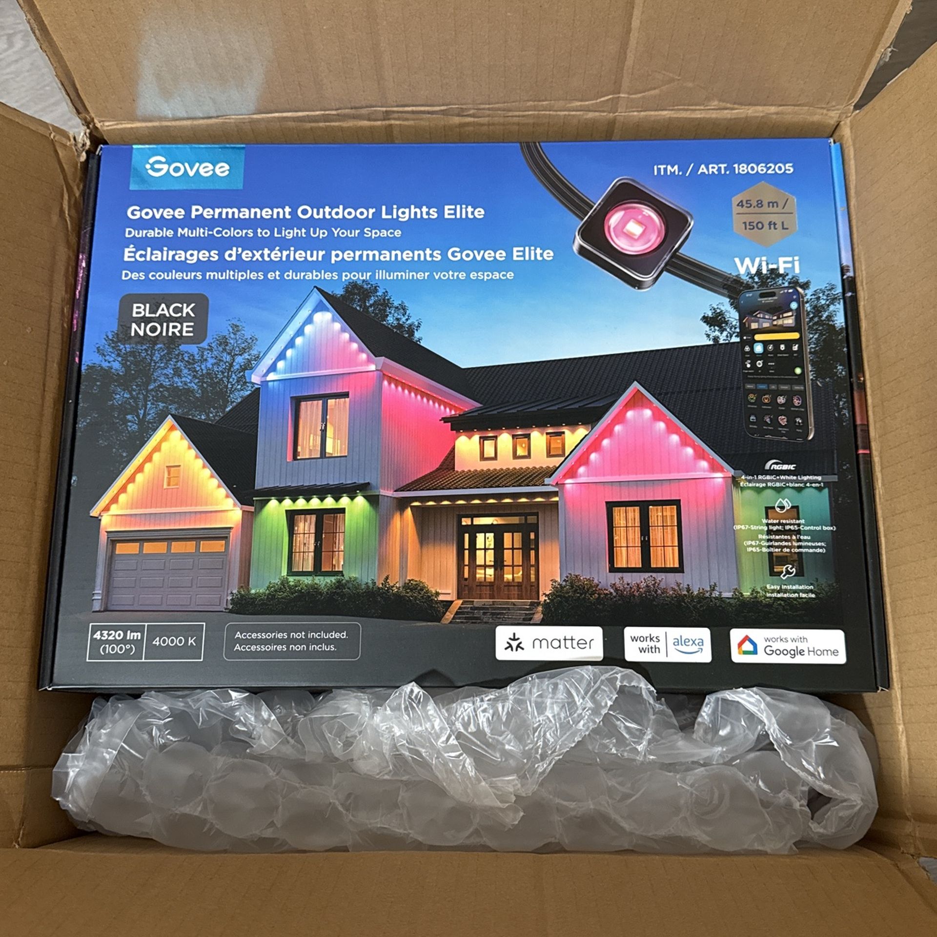 Govee Permanent Outdoor Lights Elite (150 Ft)