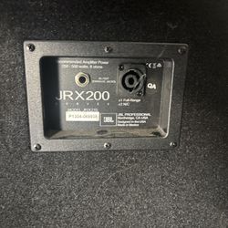 Two. JBL JRX 215PA Speakers. Like New with Covers!!