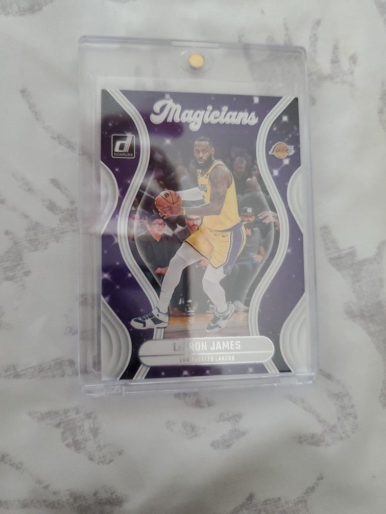 LeBron James Panini Magician Card