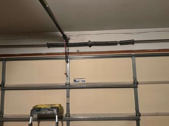 Garage Door Opener Broken Spring Off Track Replace Adjustment And Parts