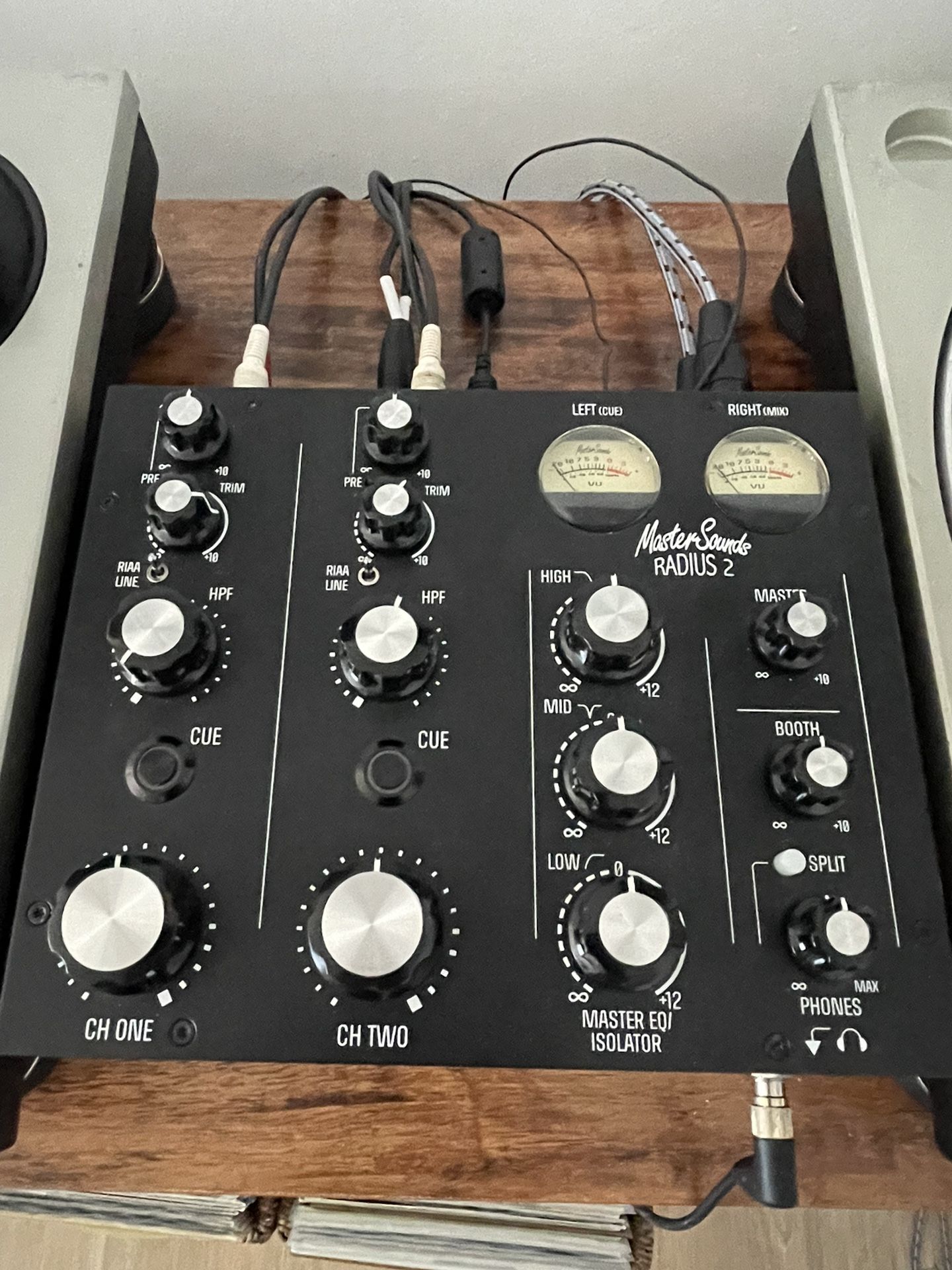 MasterSounds Radius 2 Rotary DJ Mixer