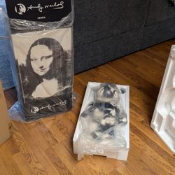 1000% BE@RBrick Andy Warhol Double MONA LISA.