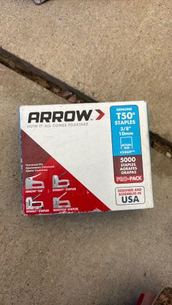 Staples 3/8” 5000 pk