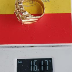 10k Yellow Gold Nugget Ring 16.17 Grams 