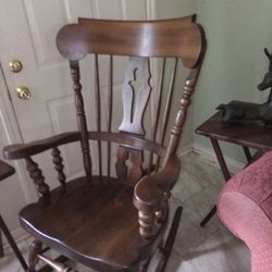 Vintage Large Rocking Chair