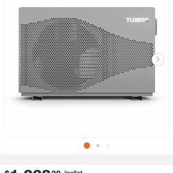 NEW TURBRO 33,000 BTU Swimming Pool Water  Heater WiFi Electric Heat Pump