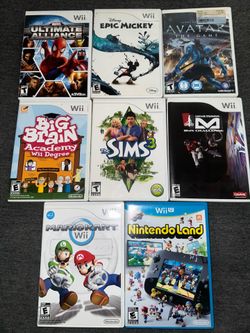 Wii games