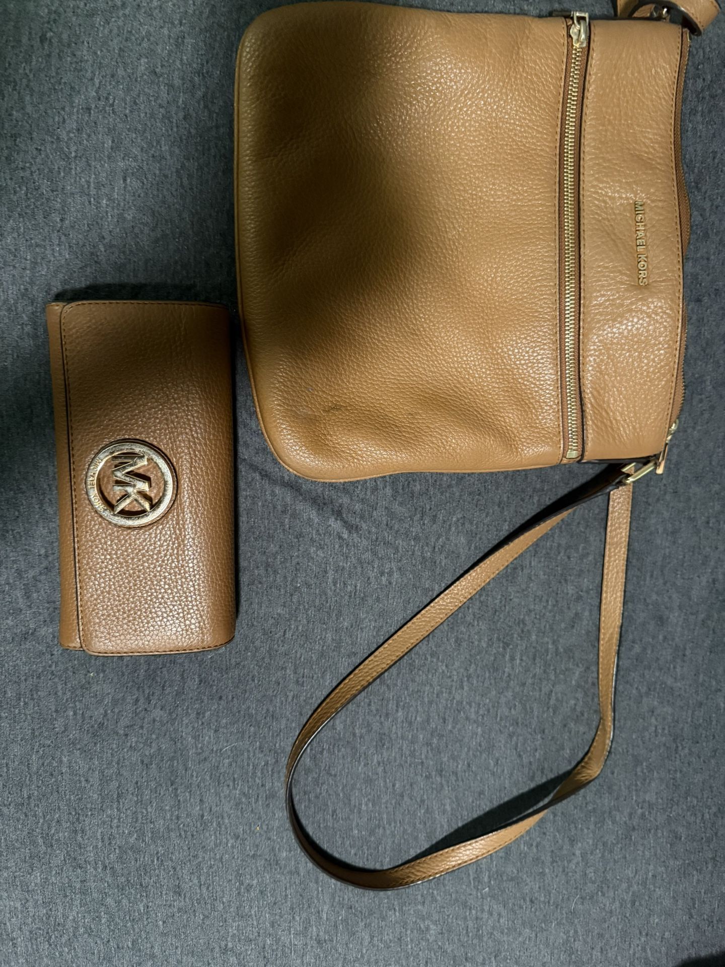 Michael Kors Cross Body With Matching Wallet