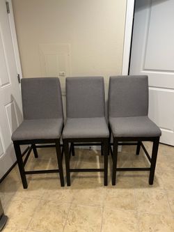 Grey Barstool Chairs
