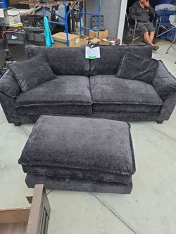 Black couch