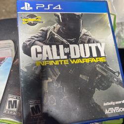 Call Of Duty Infinite Warfare , PS4. Open Not Played