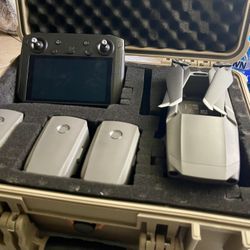 DJI Mavic 2 Zoom Drone Bundle w/ Smart Controller, 3 Batteries & Polarized Filter