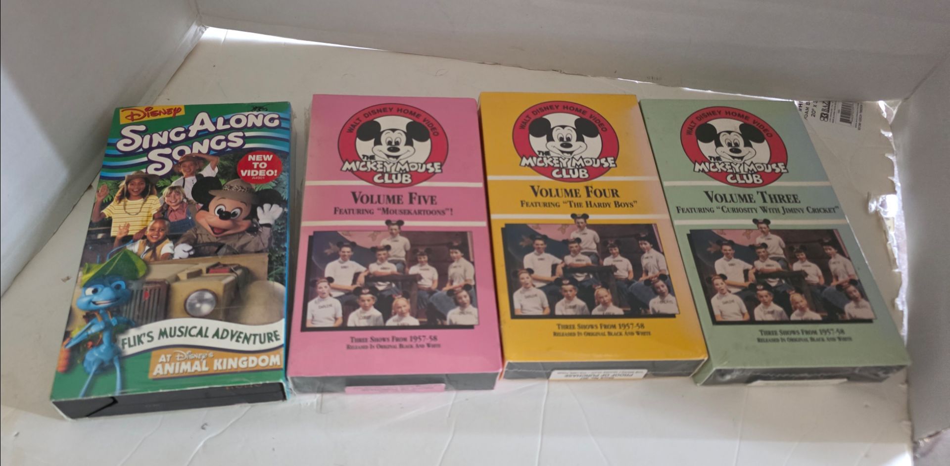 Disney Mickey Mouse Club VHS Set