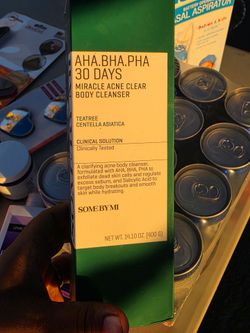 Acne clear body cleaner