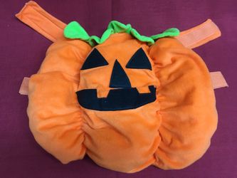 Tom's Toy International Dog Puppy Baby 1 Piece Halloween Pumpkin Costume