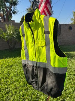 Hi-Vis Safety Vest with Reflective Strips