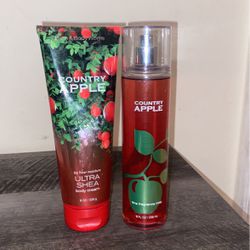 Bath And Body Works Country Apple Set 