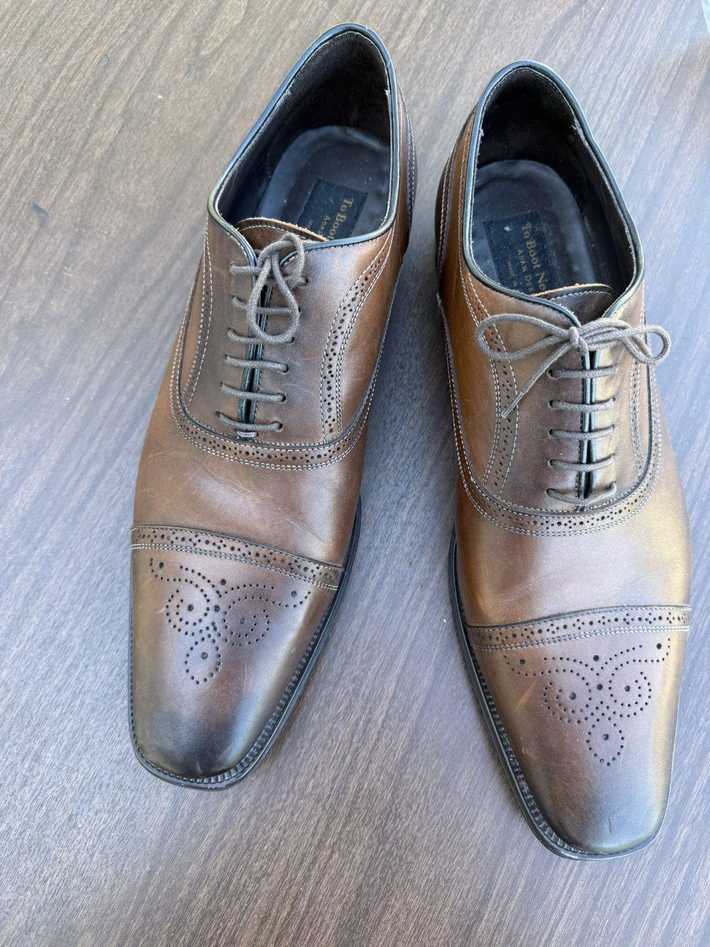To Boot New York Adam Derrick Oxfords Made In Italy