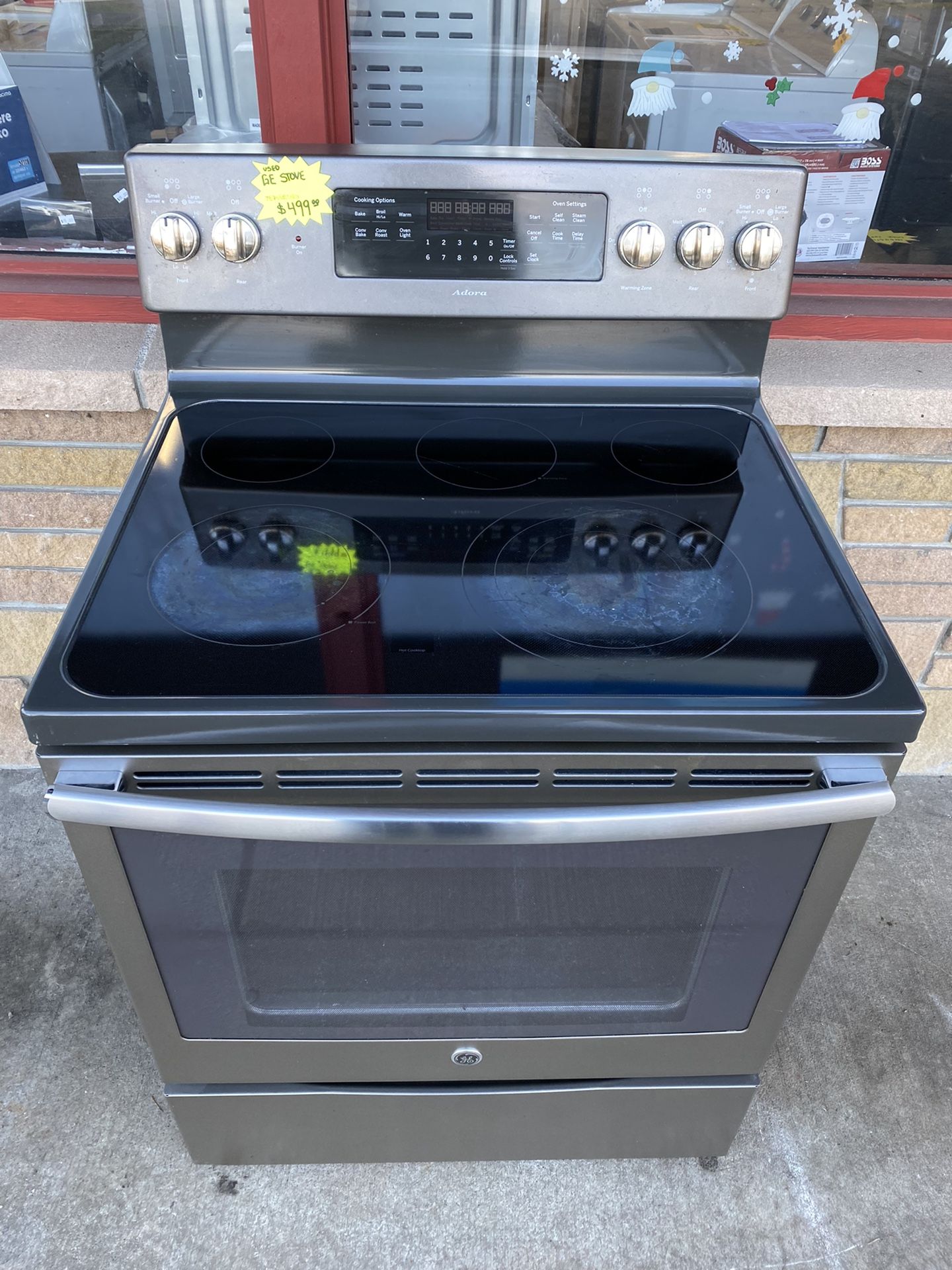 Used Slate GE Adora Stove