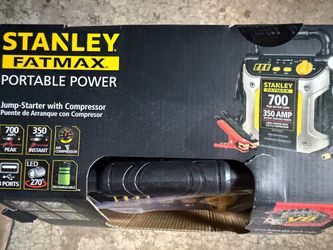 Stanley FatMax 700A Portable Jump-Starter with Compressor