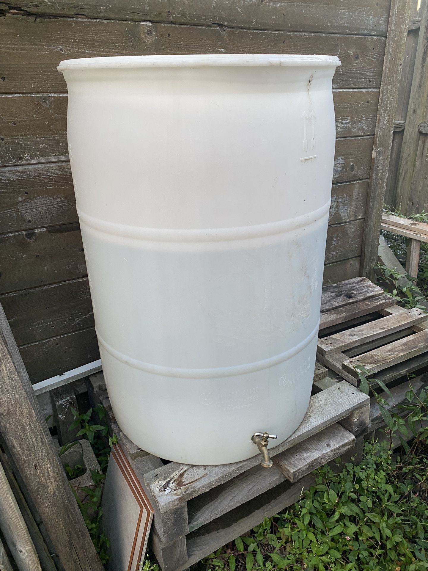 55 Gallon Rain / Water Catch Barrel