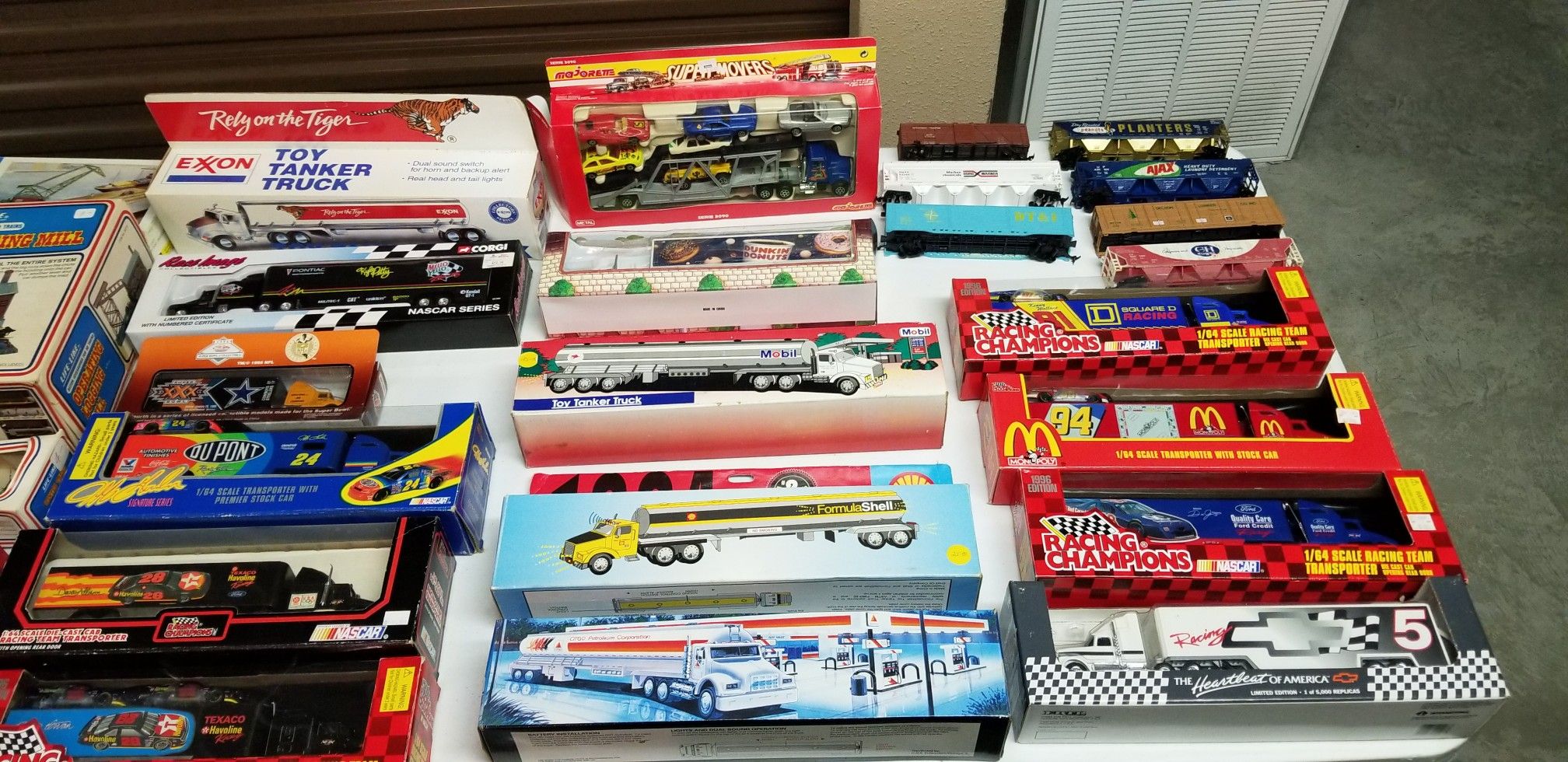 Collectible toy trucks