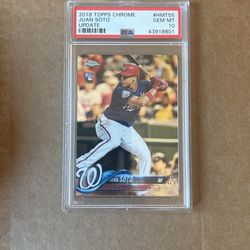 Juan Soto Topps Chrome Rookie