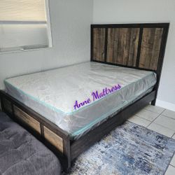 NEW QUEEN MATTRESS AND BOX SPRING 😉 100% QUALITY & CONFORM 👌