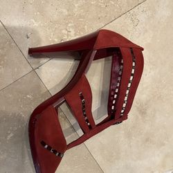 Michael Kors red heels size 8 1/2