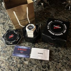 G-Shock Ga-2100-1A Watch Blue & White