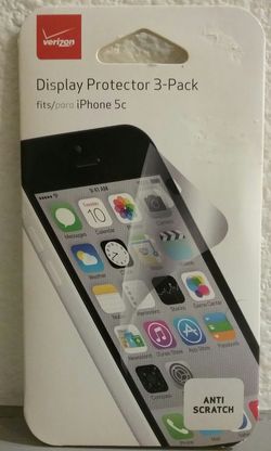 New Anti Scratch Display Protector for iPhone SE 5 5C 5S,3/Pack