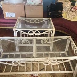 coffee table and matching end table