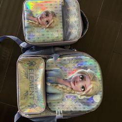 Frozen Backpack & Lunch Bag Combo 