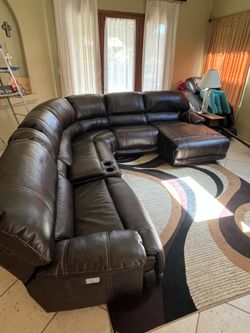 Powered sectional