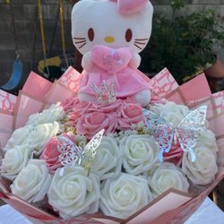 17” Hello Kitty Forever Flower Arrangement