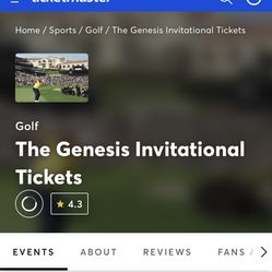 The Genesis Invitational (Clubhouse Tickets) 