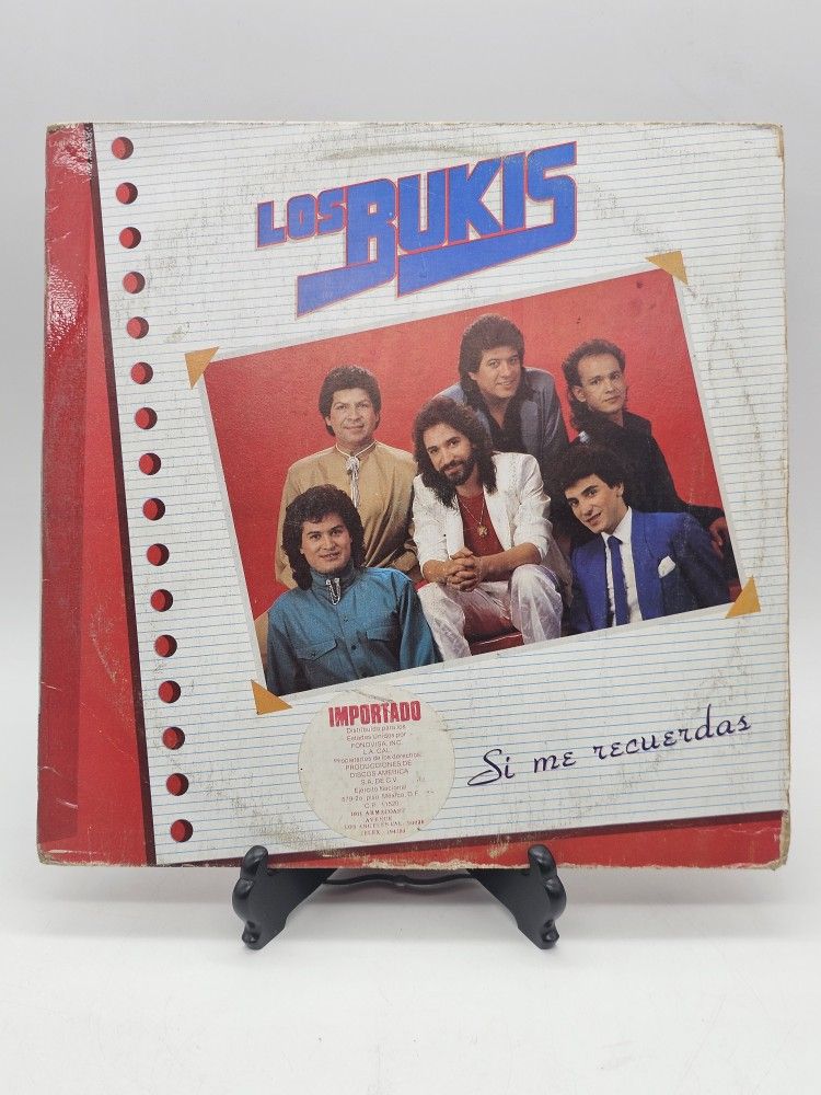 LOS BUKIS Si Me Recuerdas LP Vinyl Album 1988 MEXICO