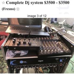 Dj setup complete selling all together $2500 obo cash