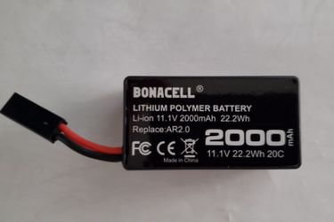 11.1V 2000mAh AR 2.0 Replacement Drone Battery For Parrot AR.Drone 2.0