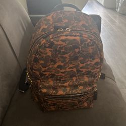 MCM x Bape Camo Backpack
