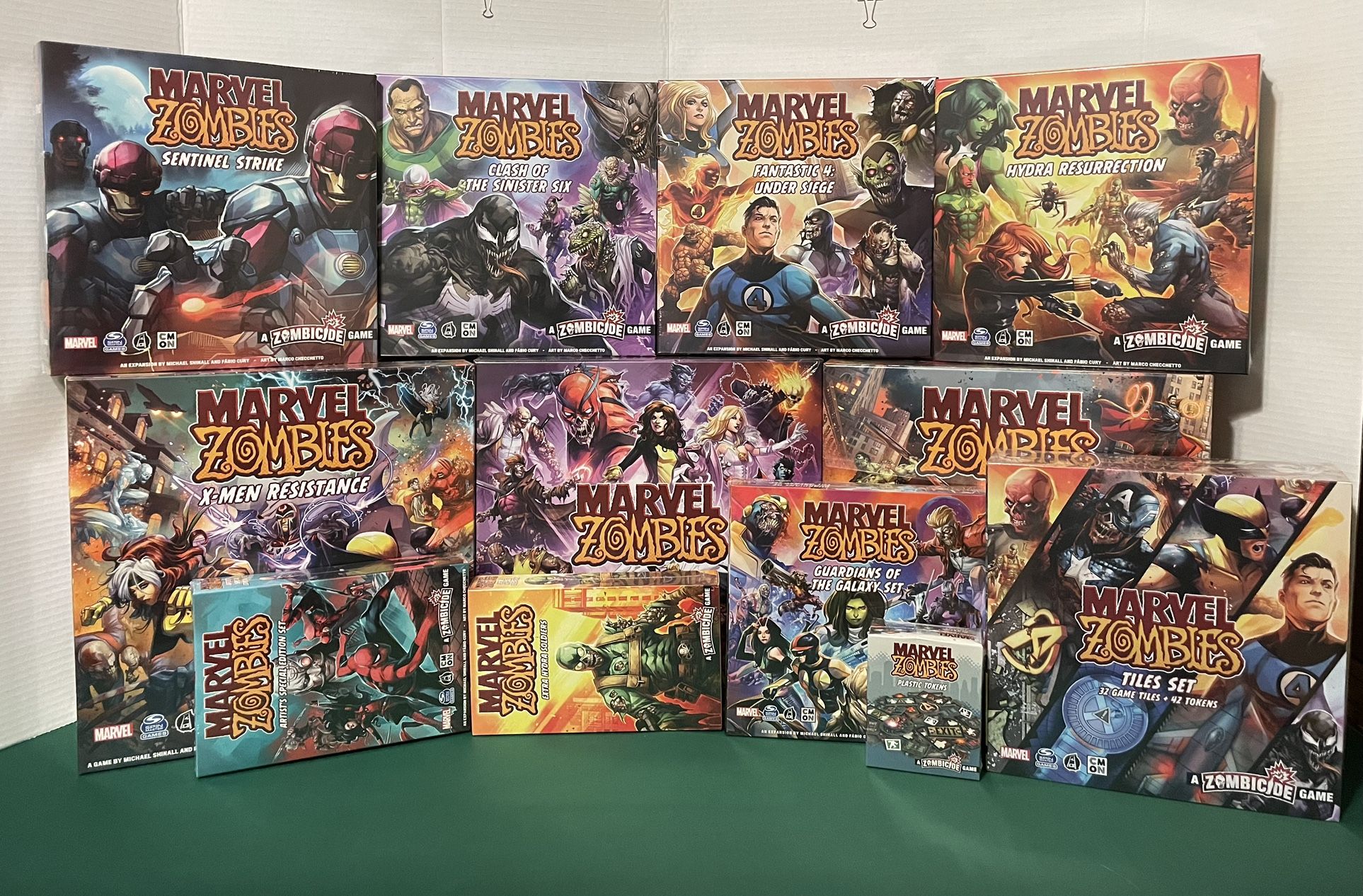 Marvel Zombies Board Game Kickstarter By CMON