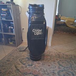 Vintage "Crystal Light Golf Bag "