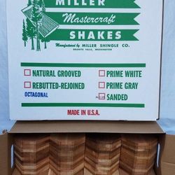 cedar shingles - fancy cut 18" - assorted