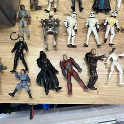 Star Wars  Figures  and Ships