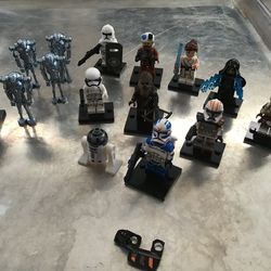 Lego- like Star Wars minifigs